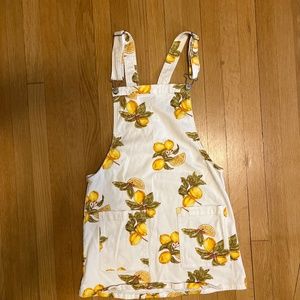 Forever21 /Dress-White with fruits